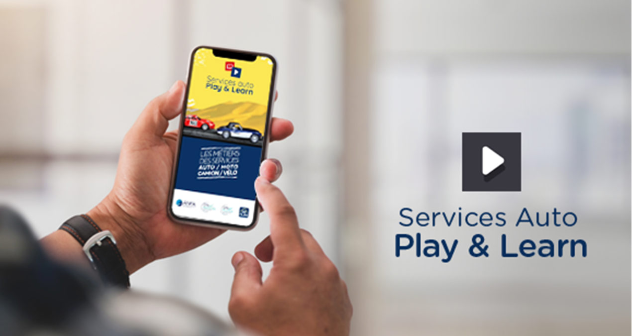 Application Play and learn Services Auto