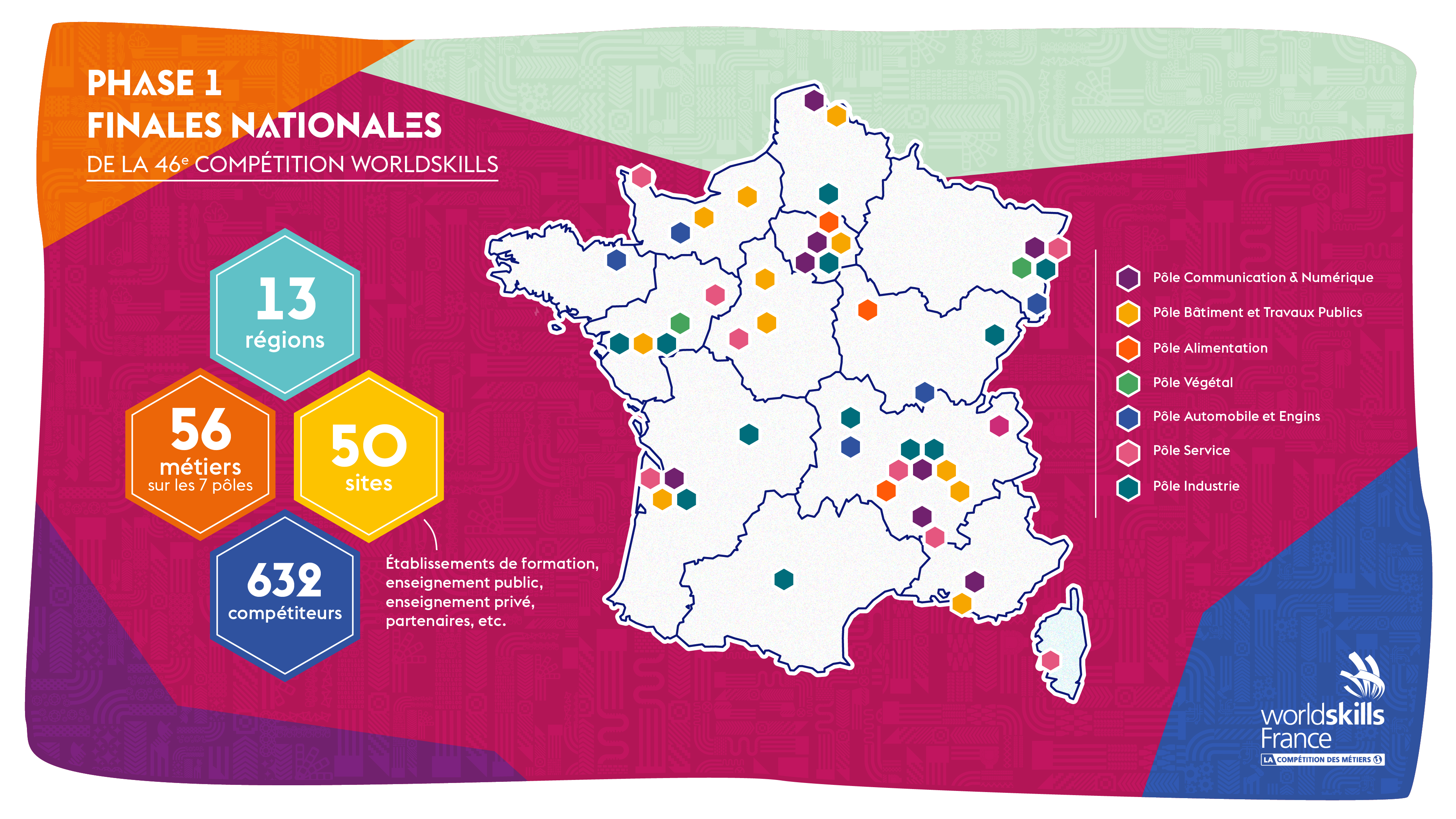 carte france WorldSkills